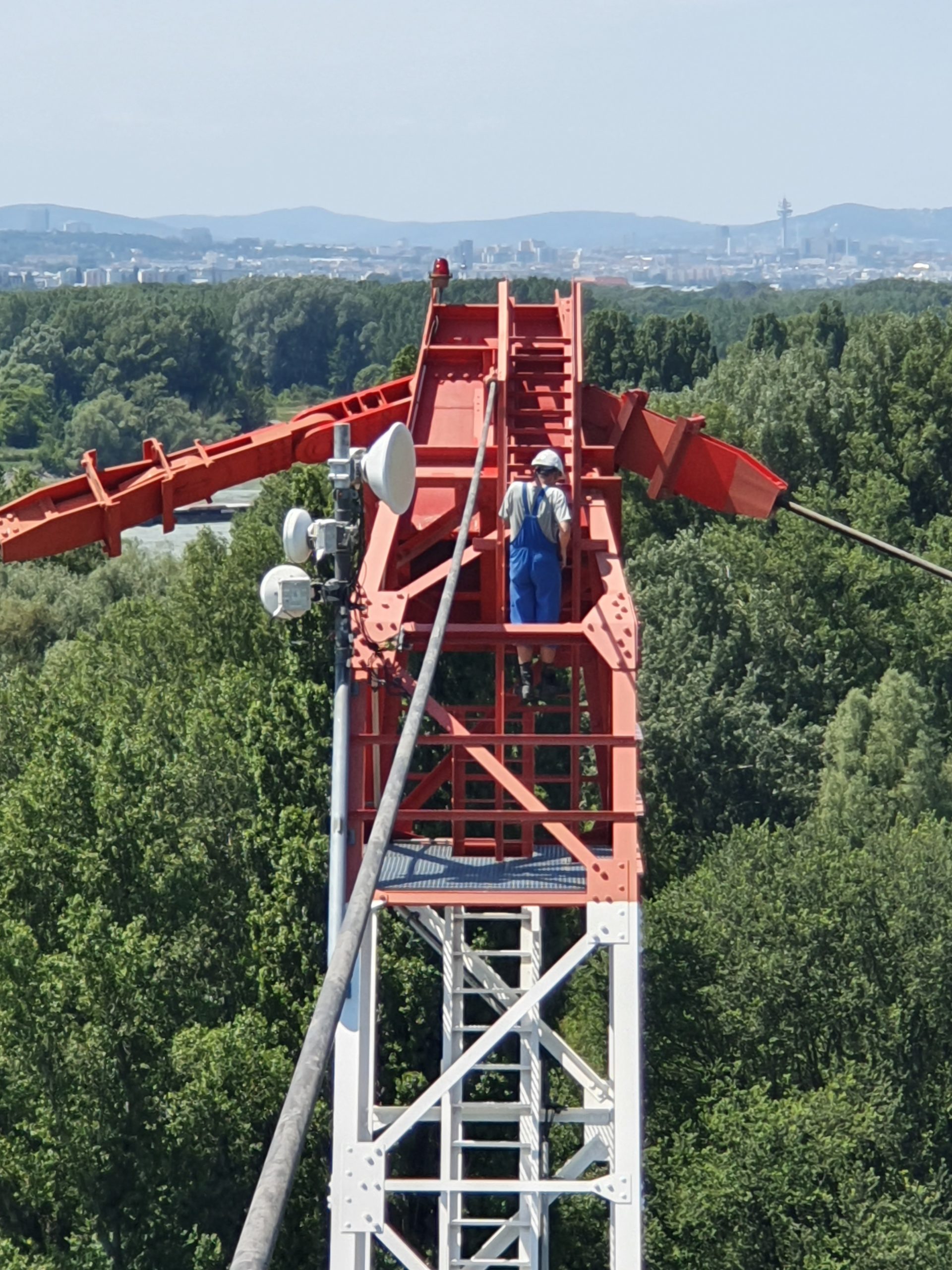 Deformationsmessung Barbararohrbrücke